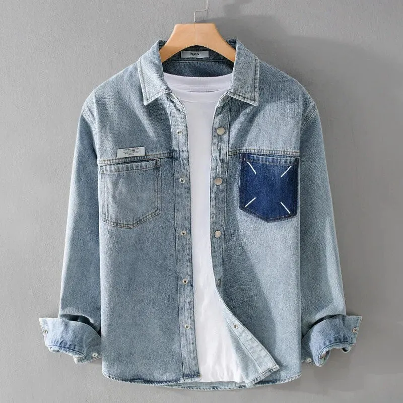 Vintage Retro Denim Shirt