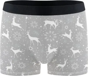 visesunny Mens Boxer Briefs Underwear Flyless Anti-Chafing Moisture Wicking Funny Underpants