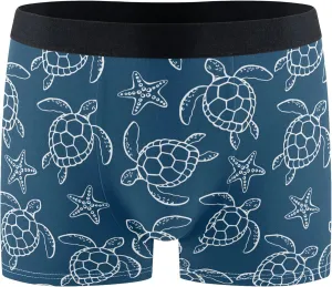 visesunny Mens Boxer Briefs Underwear Flyless Anti-Chafing Moisture Wicking Funny Underpants