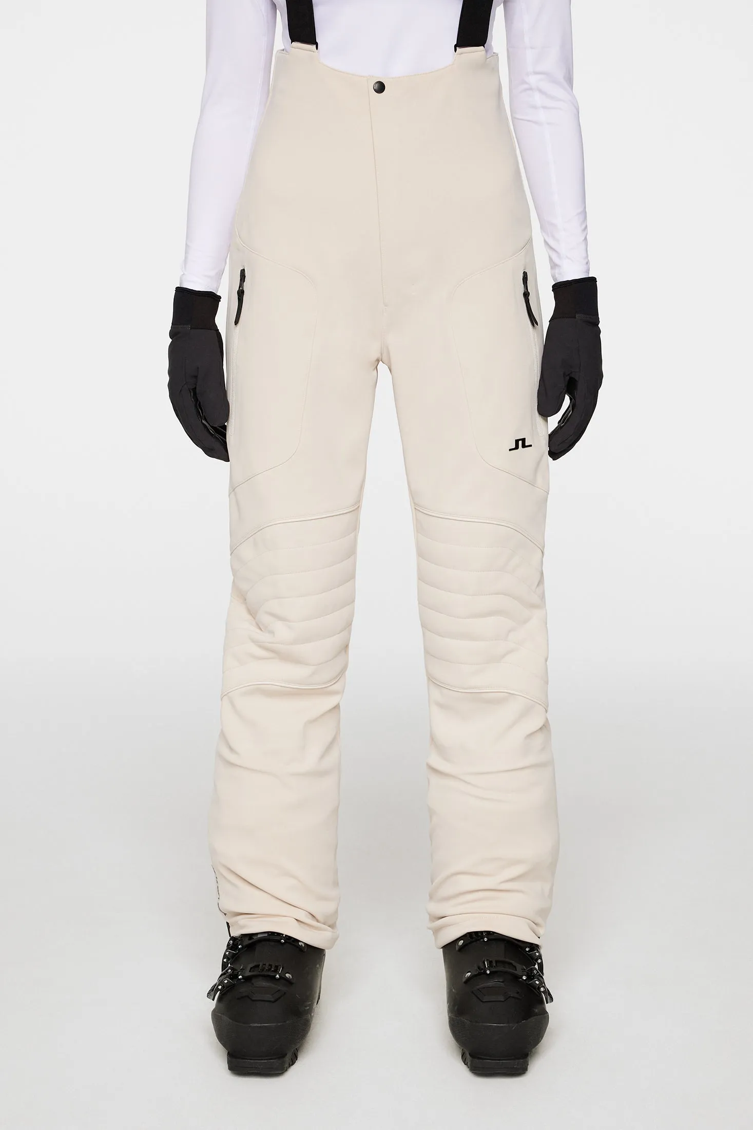 W Stanford Pro Bib Pant / Moonbeam