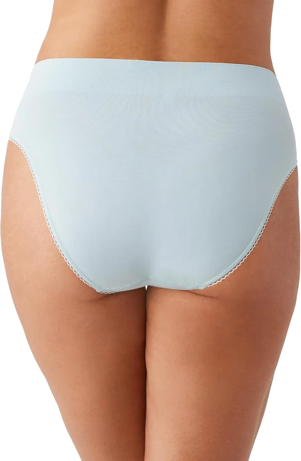 Wacoal Women's Feeling Flexible Seamless Hi-Cut Panty