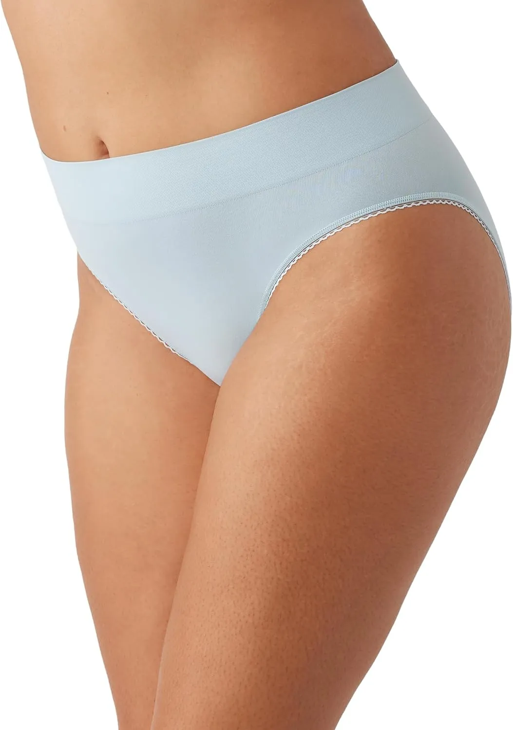 Wacoal Women's Feeling Flexible Seamless Hi-Cut Panty