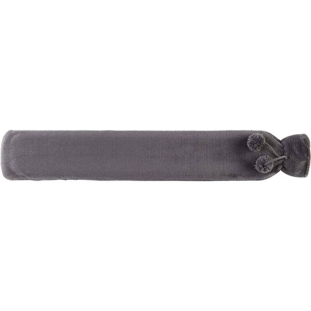 Warmies 80cm Extra Long Grey Nordic Hot Water Bottle