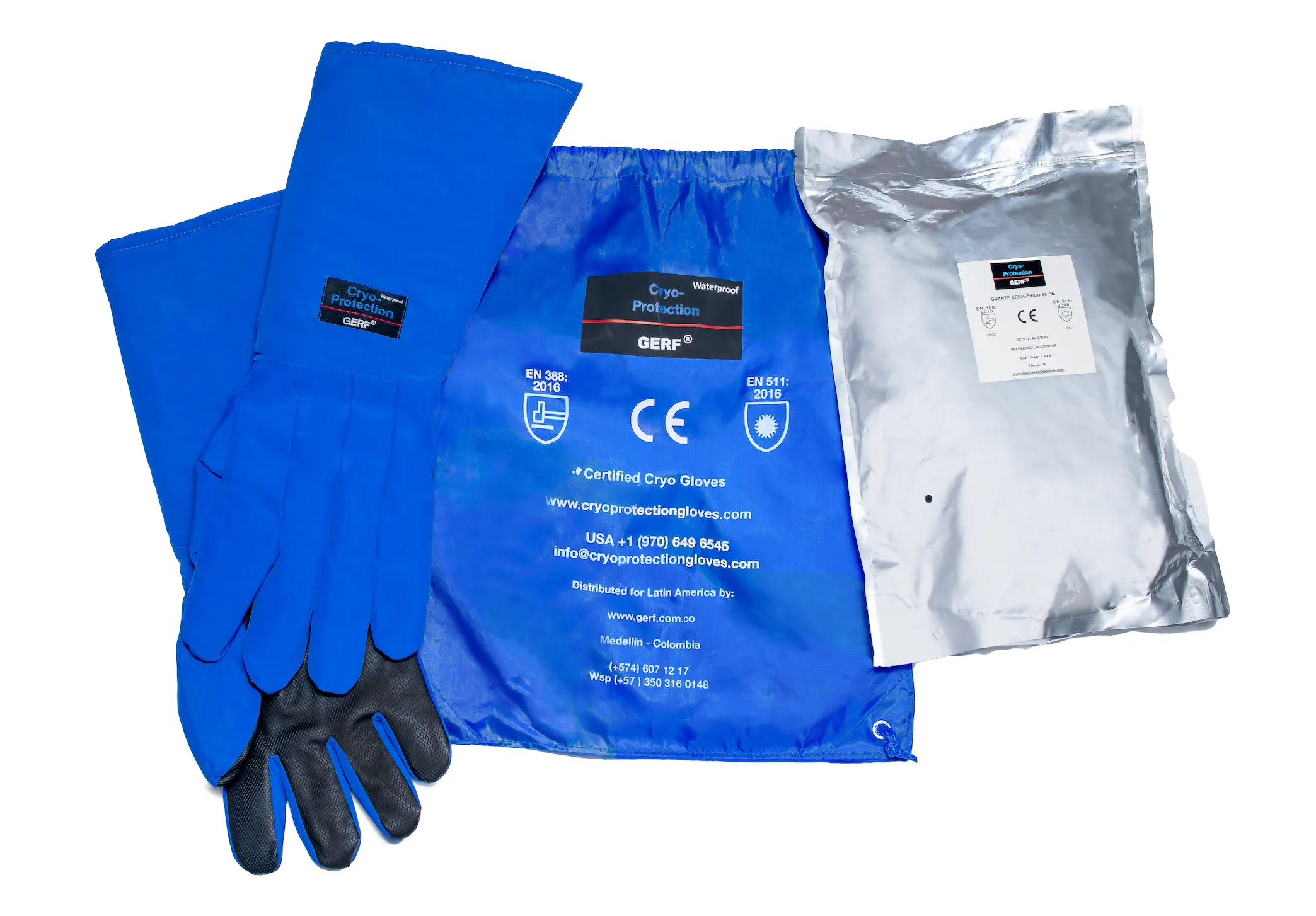 Waterproof Cryo Grip Gloves Before Elbow