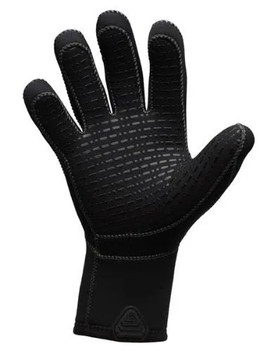 Waterproof New Tusa 5mm 5-Finger Stretch Neoprene Gloves (X-Large) with GlideSkin Interior and a Long Zipper for Easy Donning