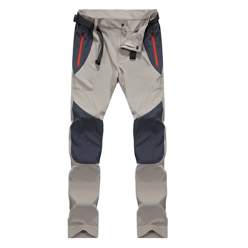 Waterproof Pants Men Cargo Spring Summer Quick Dry Trousers Men's Outdoor Sports Trekking Camping Fishing Pants