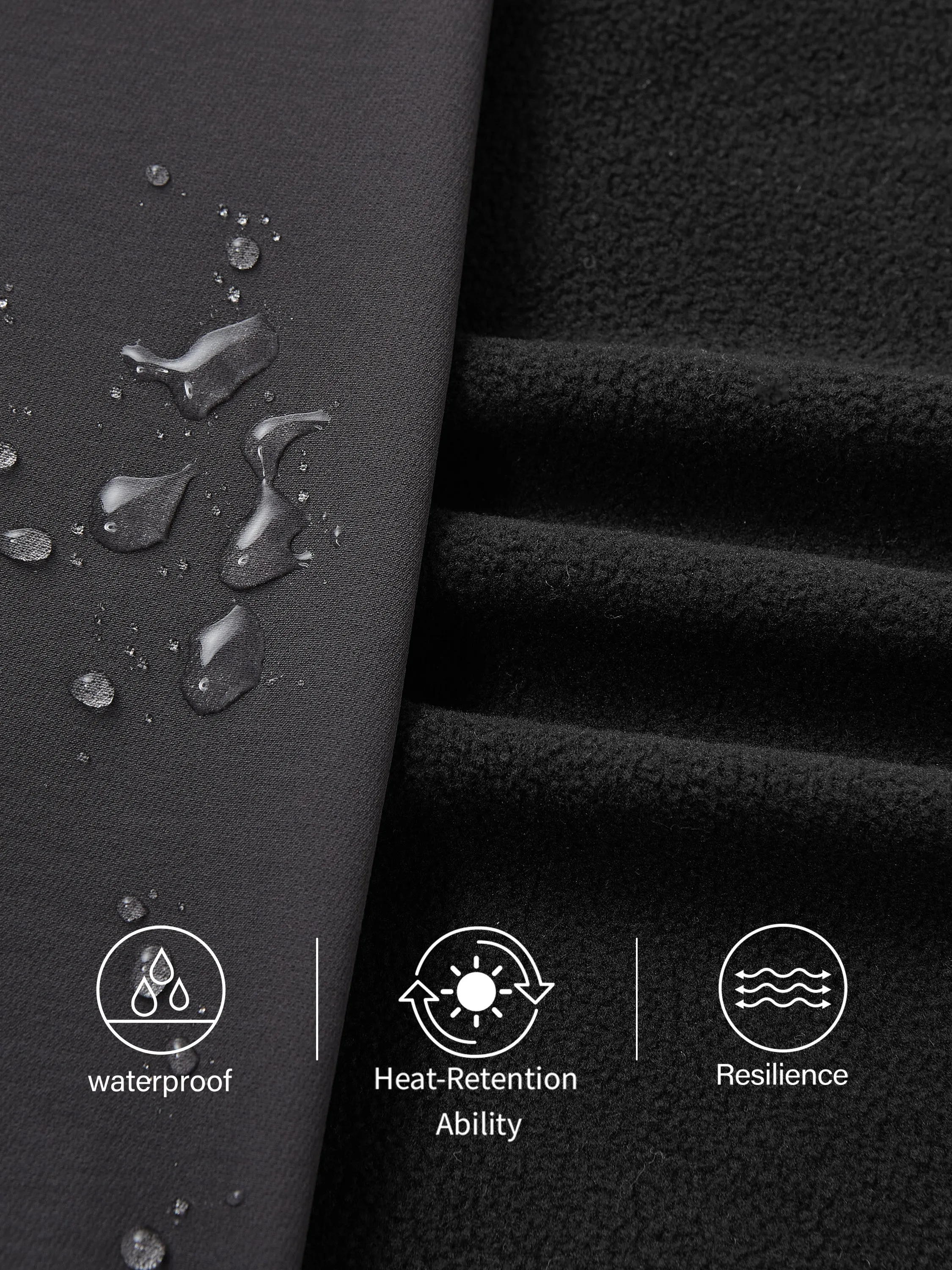 Waterproof Stretch Fleece Tapered Pant