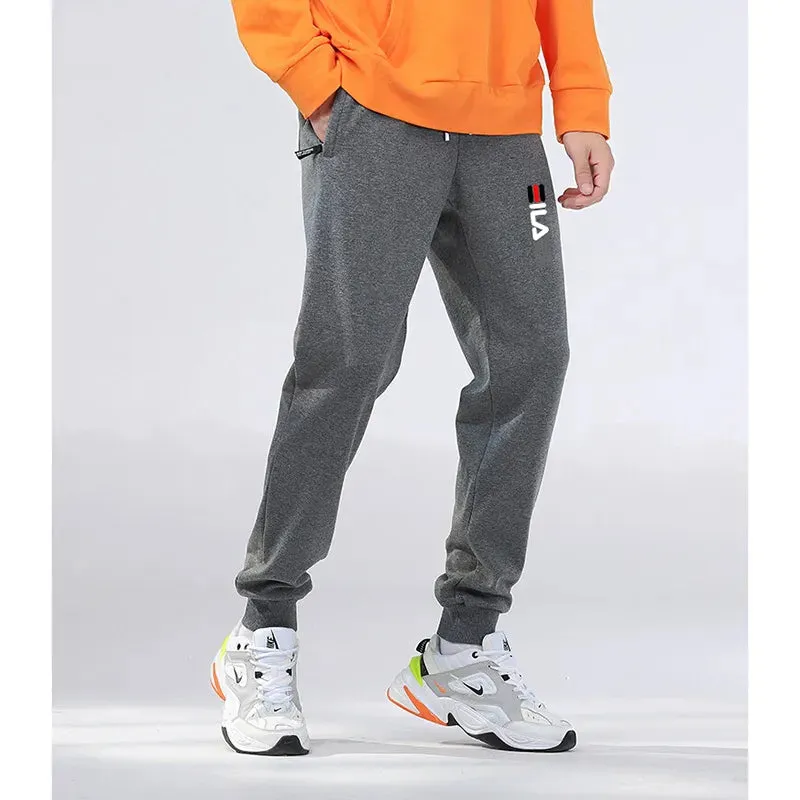 Winter Fleece Pants Men Lambs Wool Warm Male Trousers Casual Fashion Thicken Homme Clothing Plus Size Winter Joggers Sweatpants