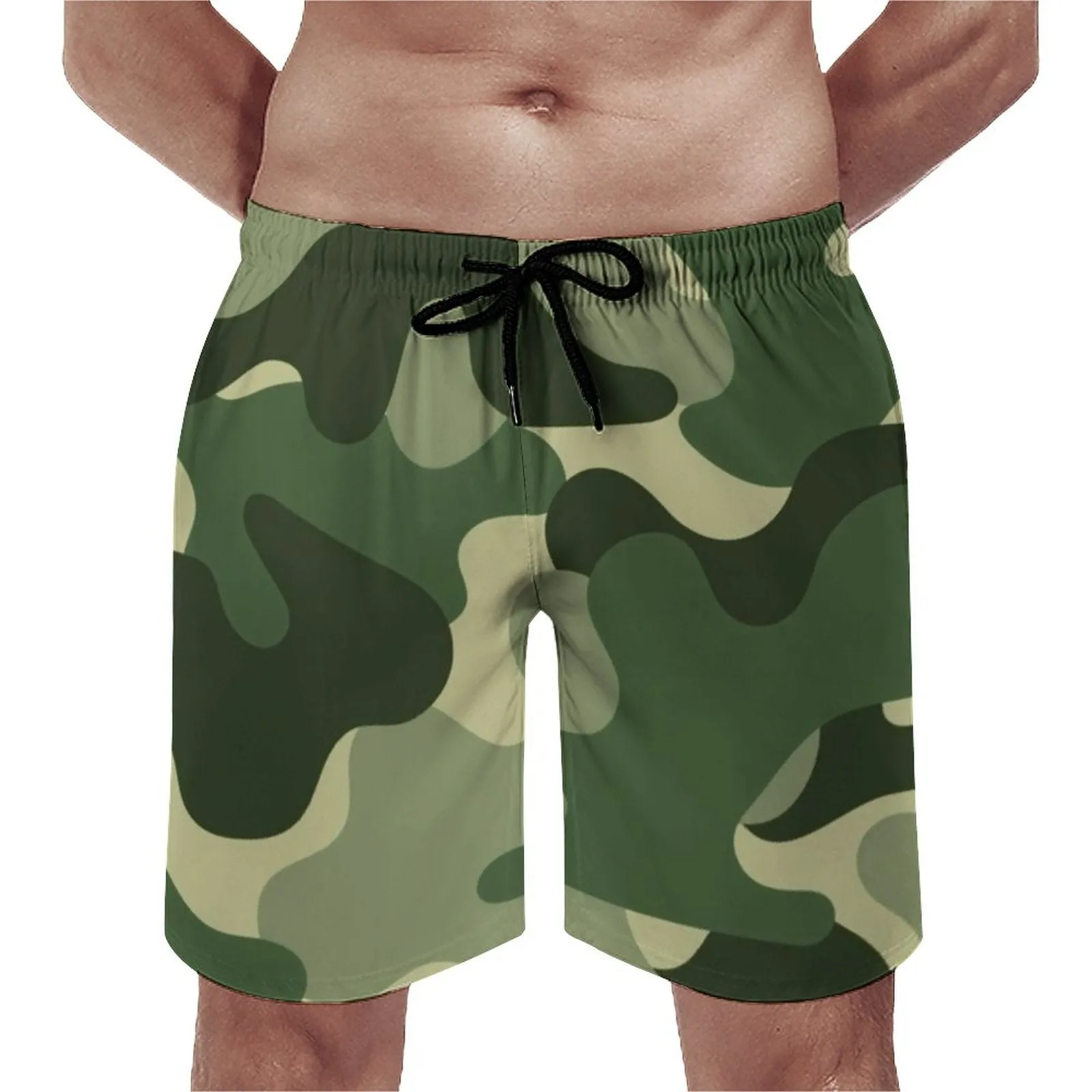 WISH SHAPE Camo Board Shorts