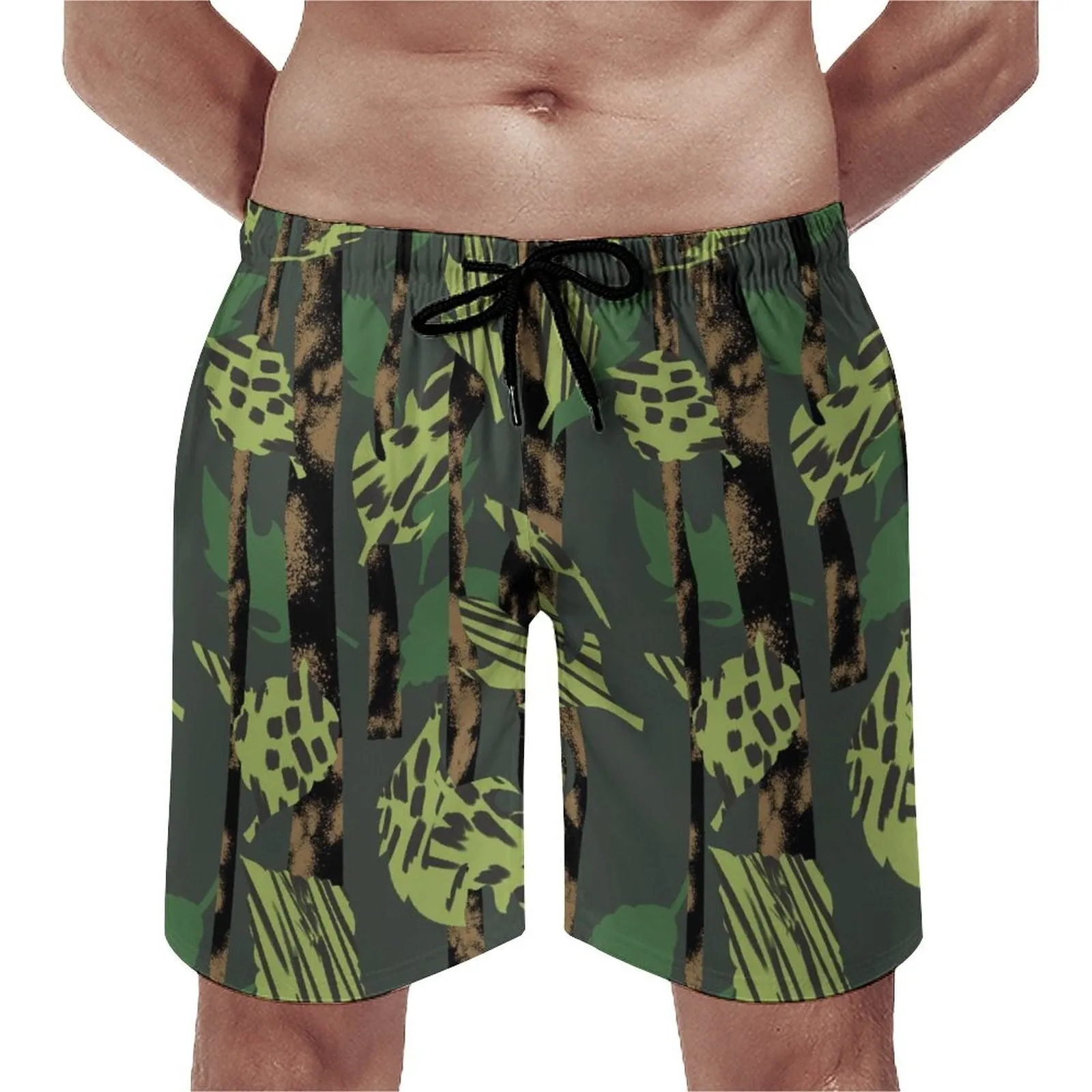 WISH SHAPE Camo Board Shorts