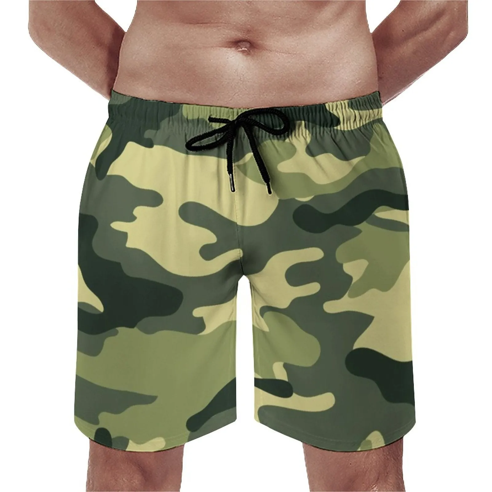 WISH SHAPE Camo Board Shorts