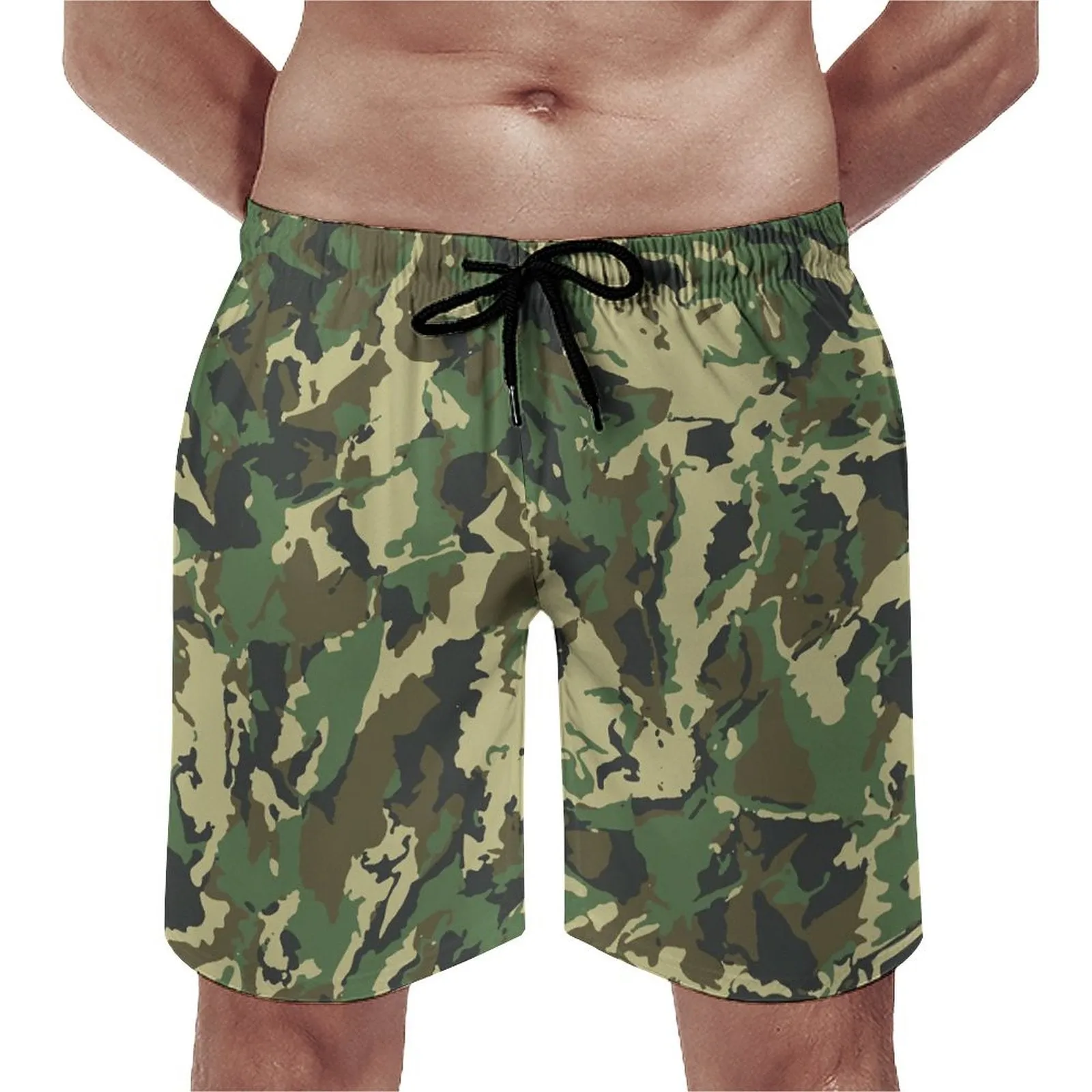 WISH SHAPE Camo Board Shorts