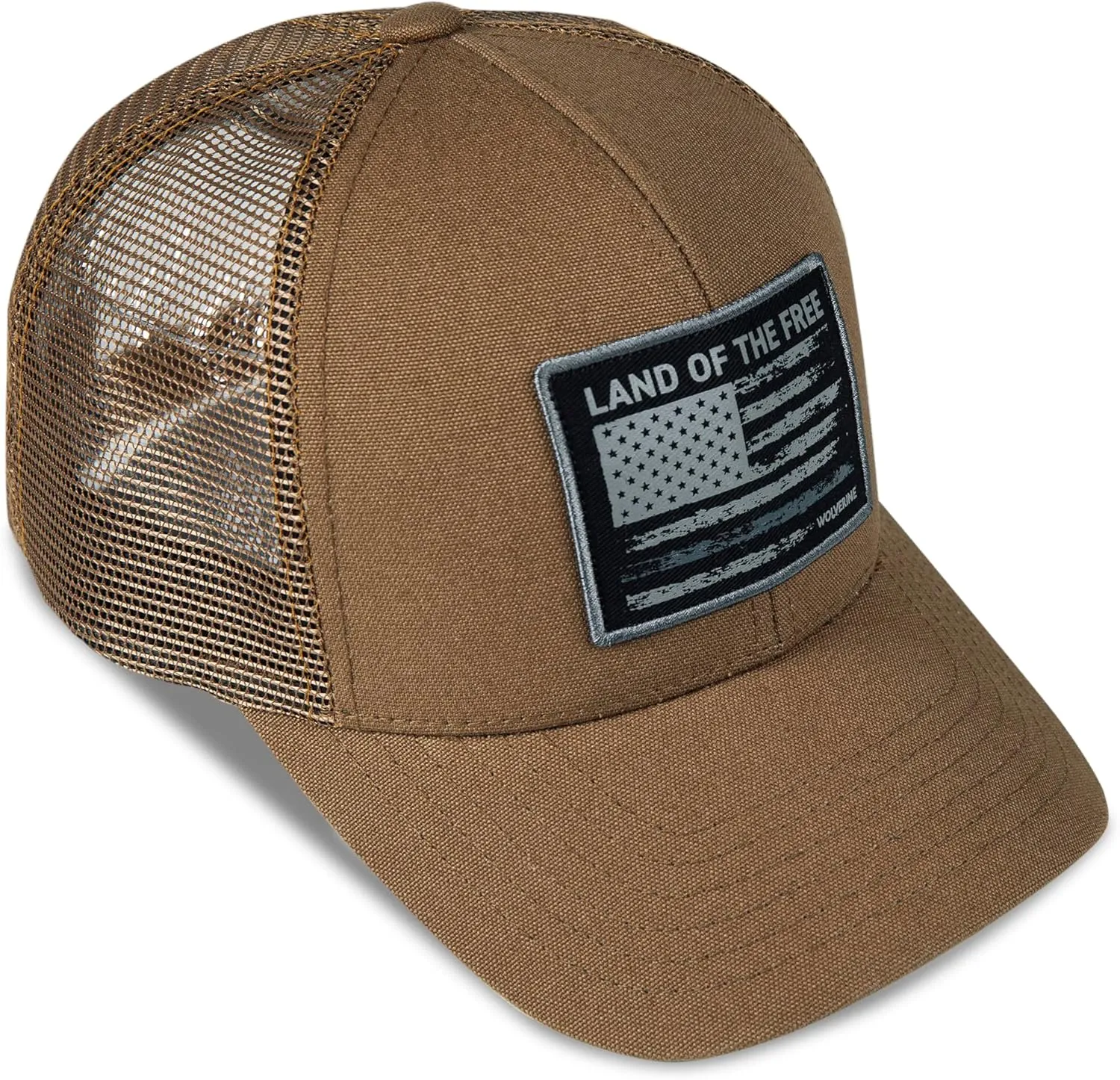 Wolverine America Hat | Adjustable | Flag | Patriot | Ballcap | Durable | American | USA