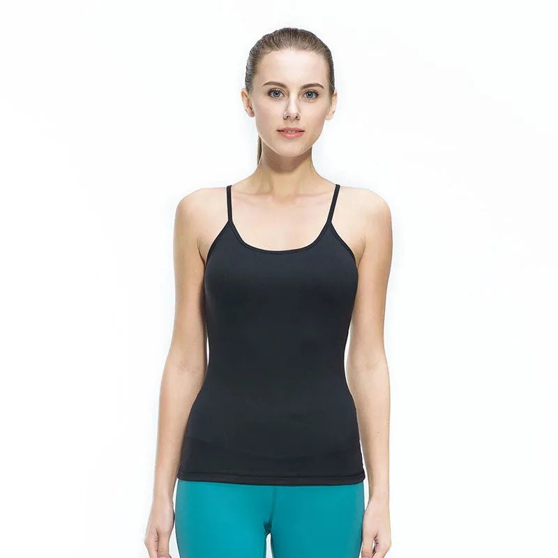 Women Fitness Gym Sports Yoga Vest Sexy Sleeveless Shirts Running Clothes with Breathable Quick Dry Spandex Tank tops