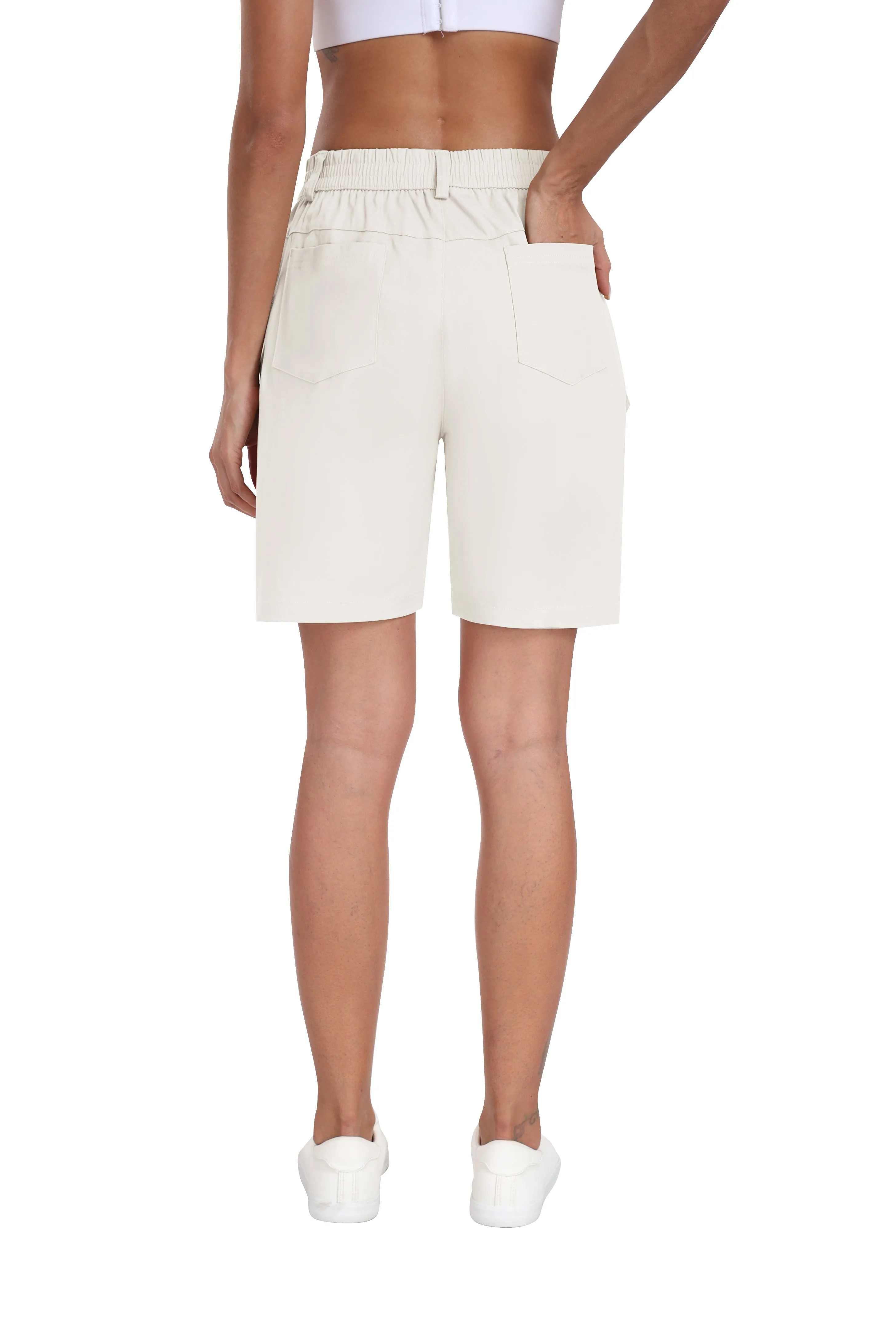 Women lightweight quick-drying outdoor casual cargo shorts