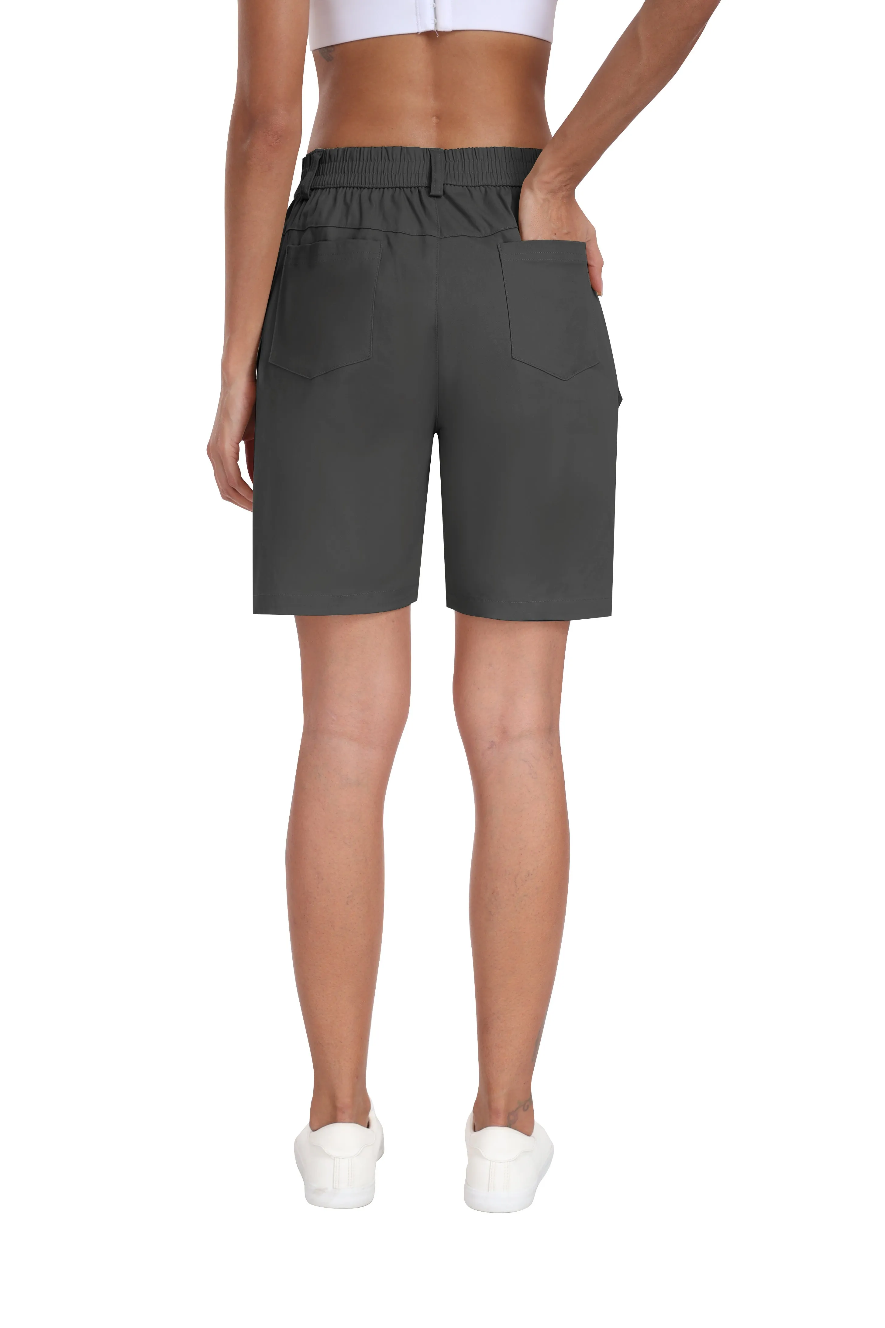 Women lightweight quick-drying outdoor casual cargo shorts