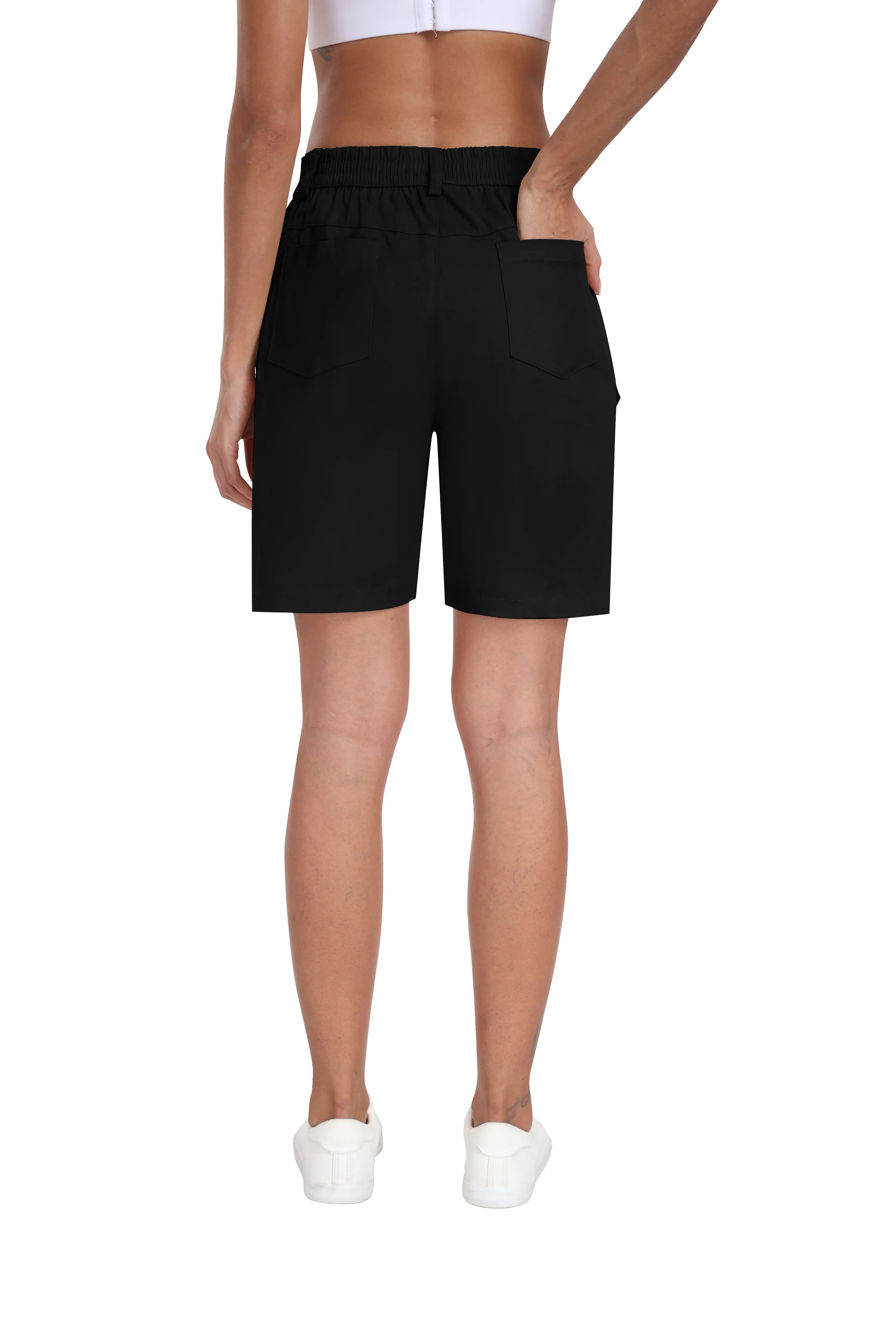 Women lightweight quick-drying outdoor casual cargo shorts