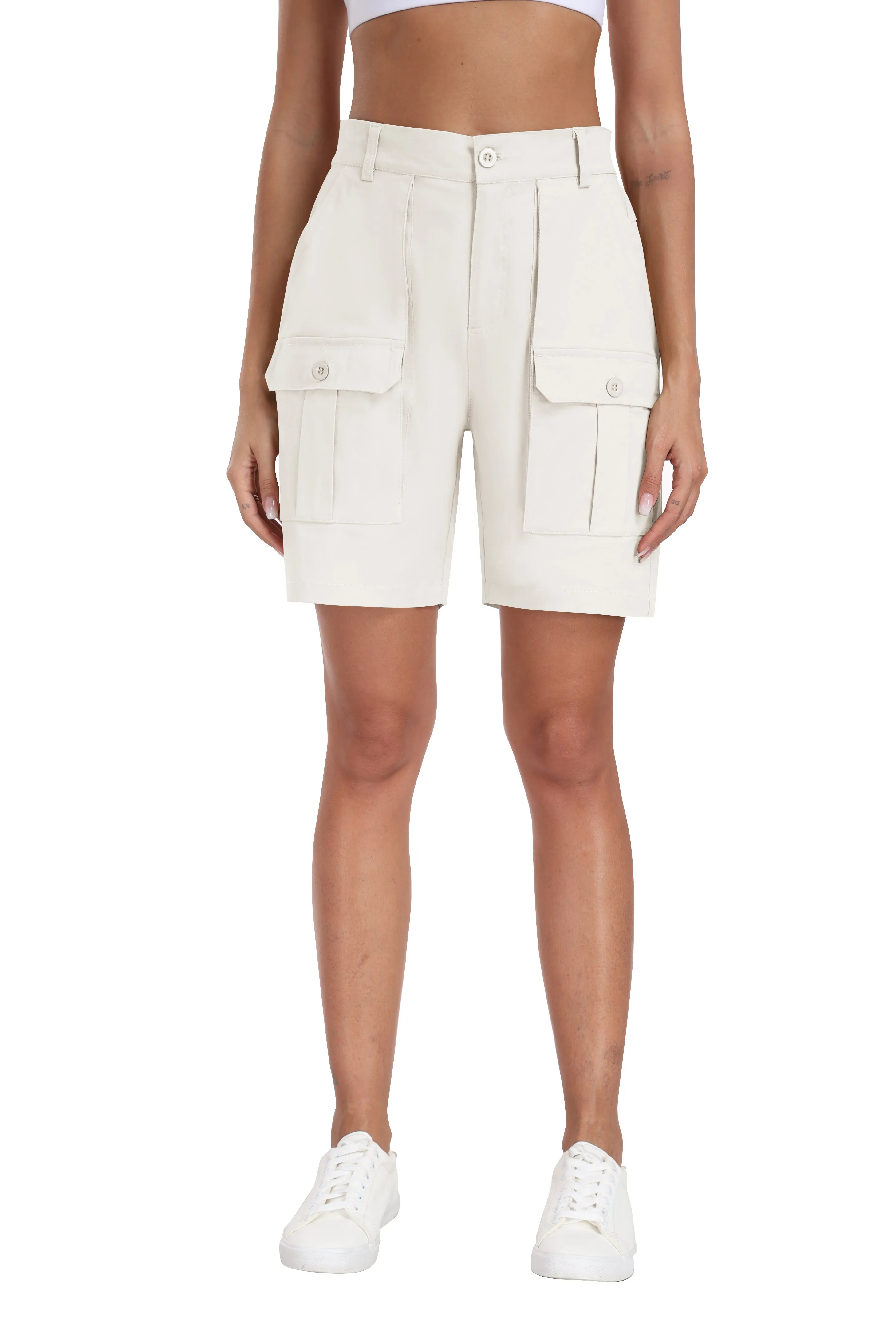 Women lightweight quick-drying outdoor casual cargo shorts