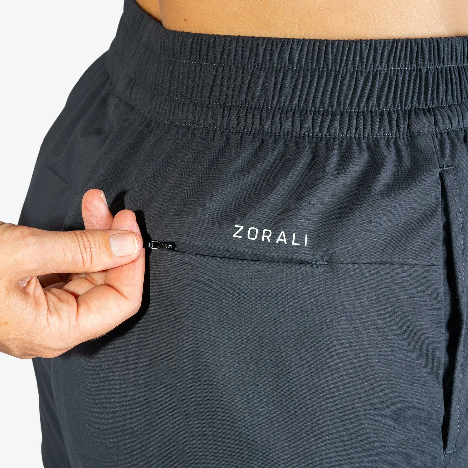 Womens Active Short Charcoal