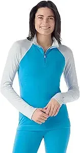 Women's Classic Thermal Merino Base Layer 1/4 Zip