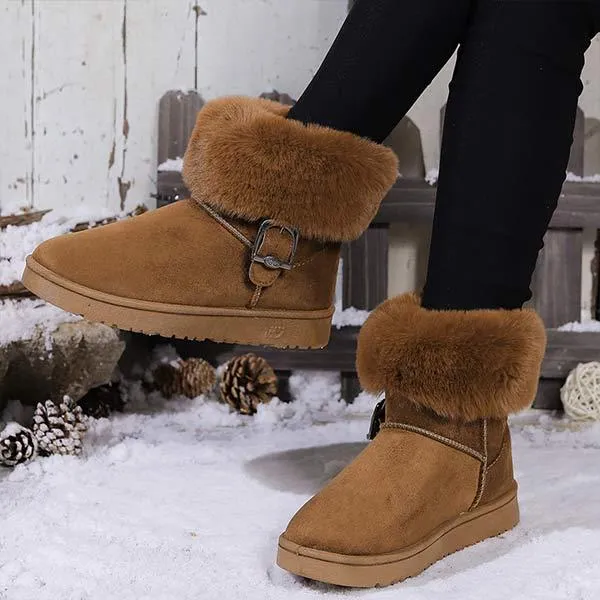 Women's Comfortable Thickened Snow Boots 32676875C