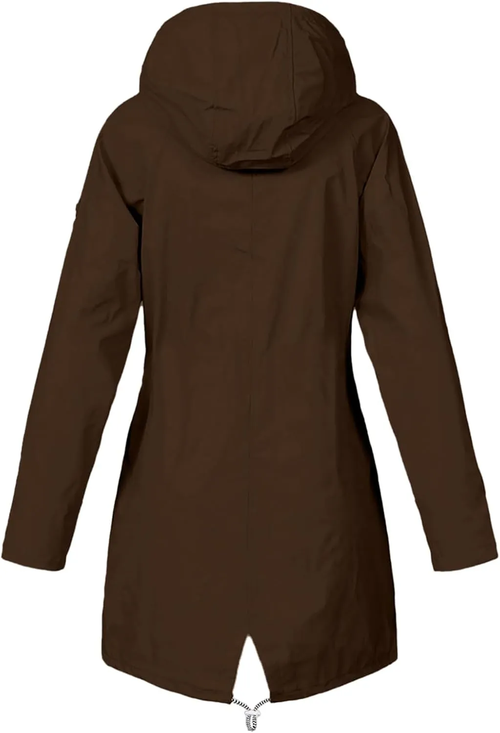 Womens Fashion Casaul Rain Jacket With Hood Lightweight Long Sleeve Windbreaker Zip Up Lightweight Hooded Jacket