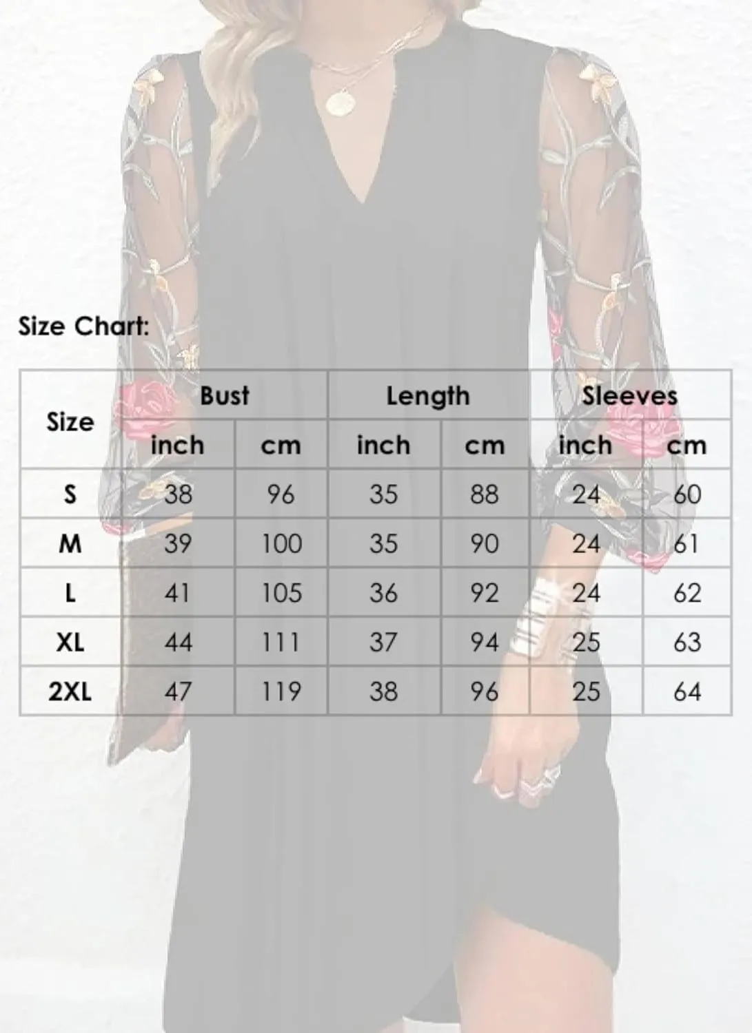 Women's Floral Mesh Sheer Sleeve V Neck Mini Dress 2025 Spring Summer Elegant Long Sleeve Pleated Black Shift Dresses
