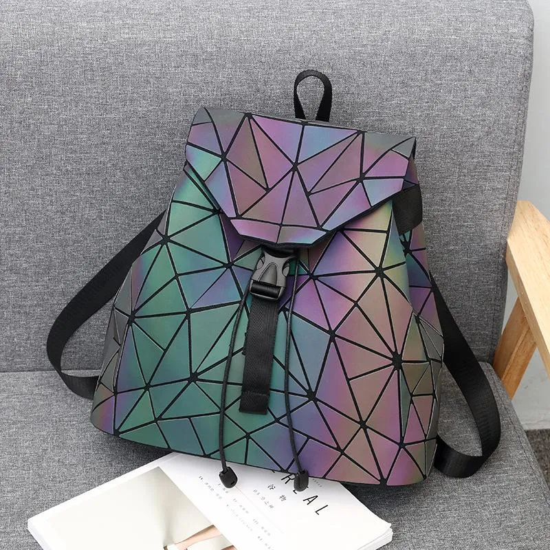 Women's Geometric Backpack