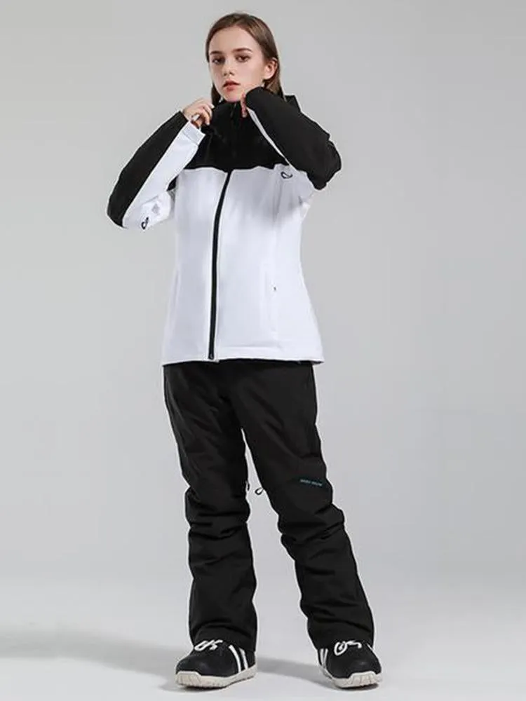 Women's Gsou Snow Back To Mountain Downhill Winter Snow Suit