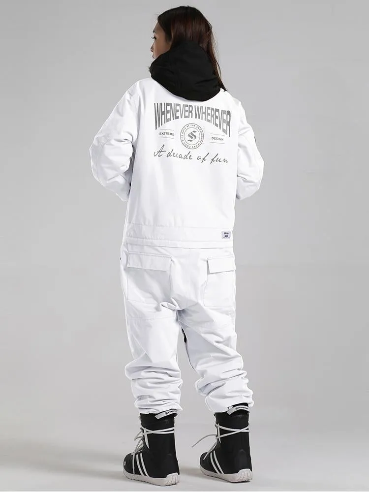 Women's Gsou Snow Bridget Glimmer Light One Piece Snowsuit Ski Jumpsuit