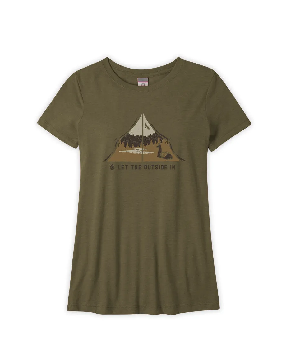 Women's Let The Outside In Tee - 2019