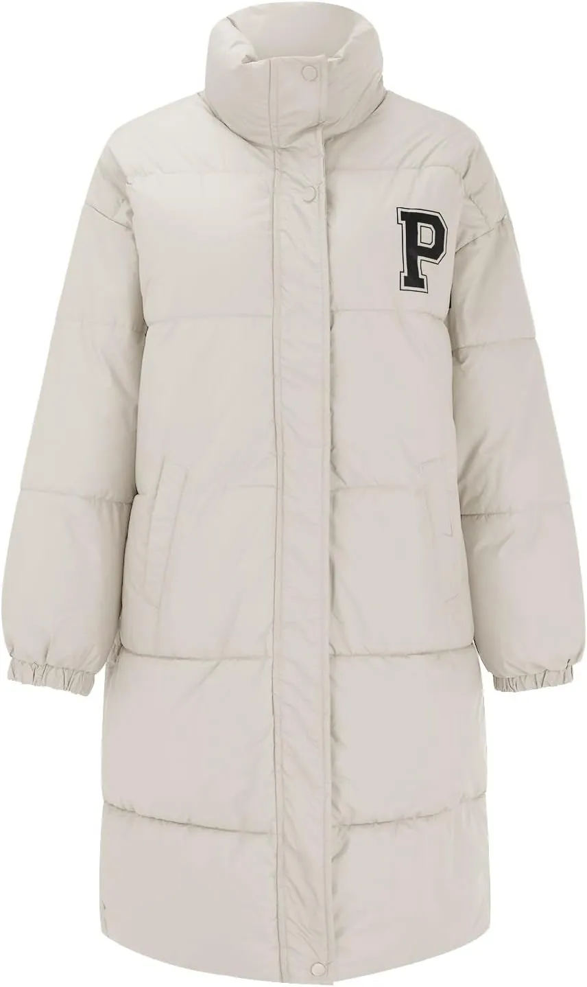Womens Lightweight Puffer Jacket Shearling Womens Puffer Collar Long Sleeve Lightweight Outfit Basic Loose Fit Coat