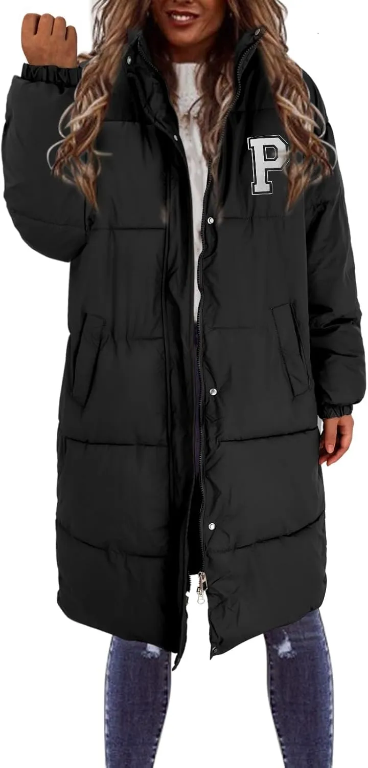 Womens Lightweight Puffer Jacket Shearling Womens Puffer Collar Long Sleeve Lightweight Outfit Basic Loose Fit Coat