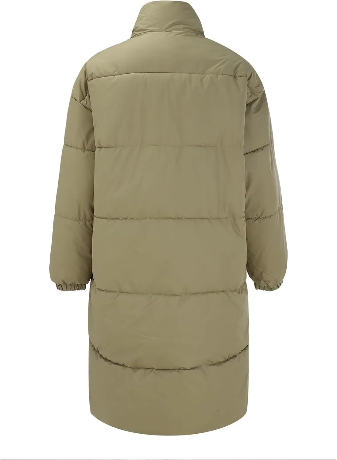 Womens Lightweight Puffer Jacket Shearling Womens Puffer Collar Long Sleeve Lightweight Outfit Basic Loose Fit Coat