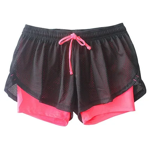 Women's Mesh 2-in-1 Running Shorts (8 colors)