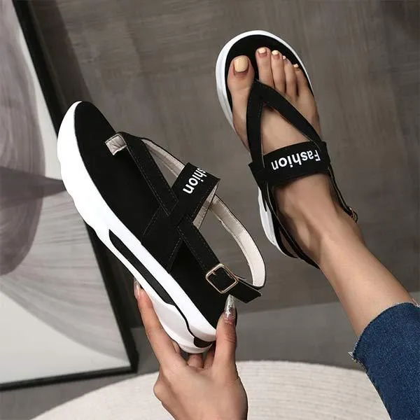 Women's Platform Wedge Toe-Ring Sandals 20115442C