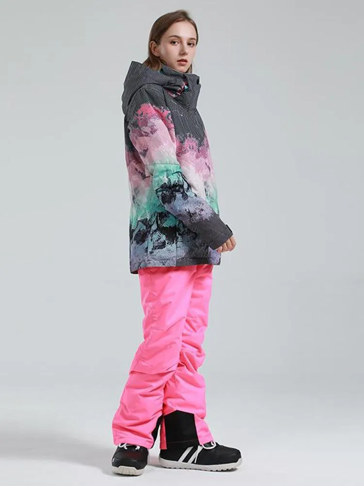 Women's SMN Winter Mountain Idol Snowboard Suits