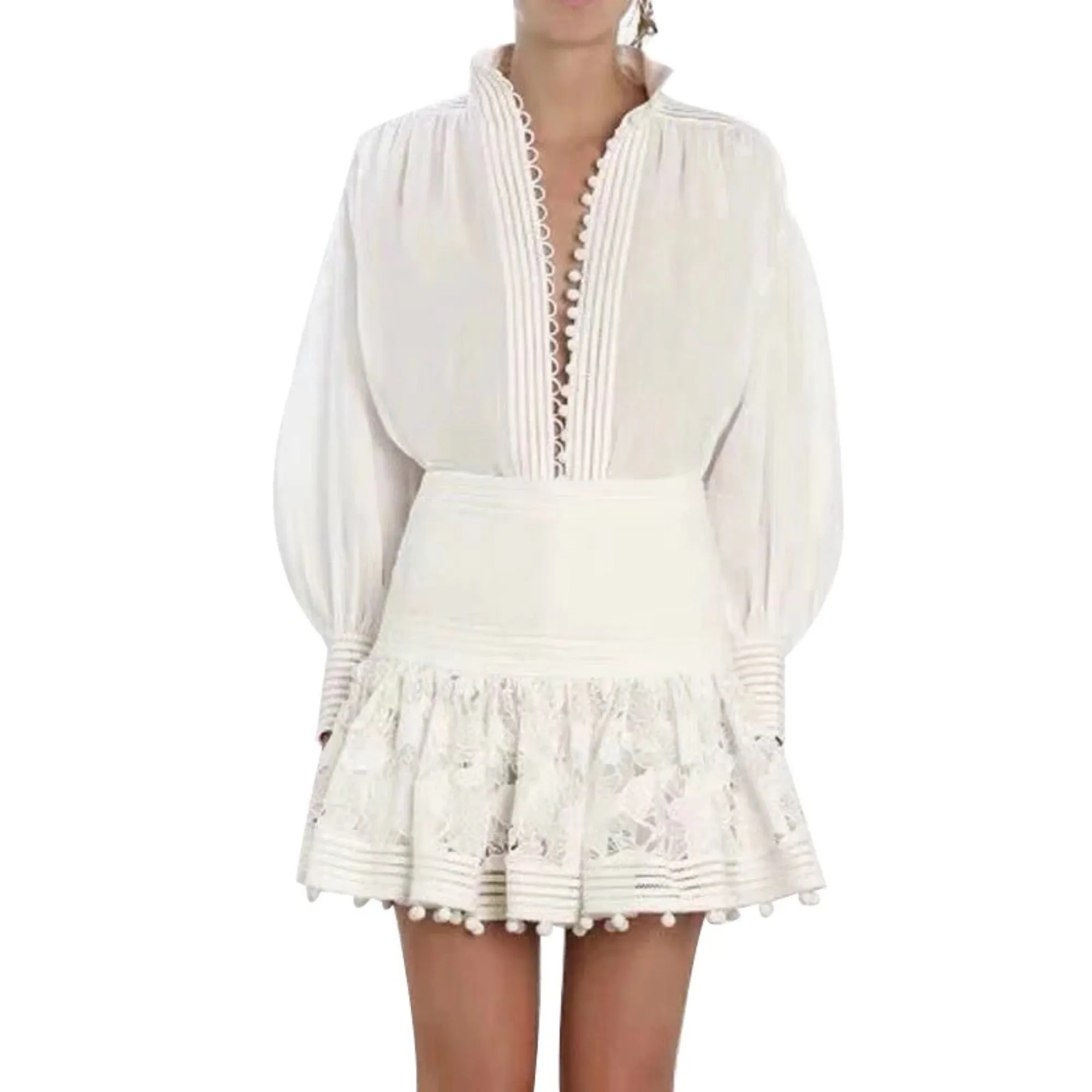 Women's Spring Casual Patchwork Long-Sleeved Shirt