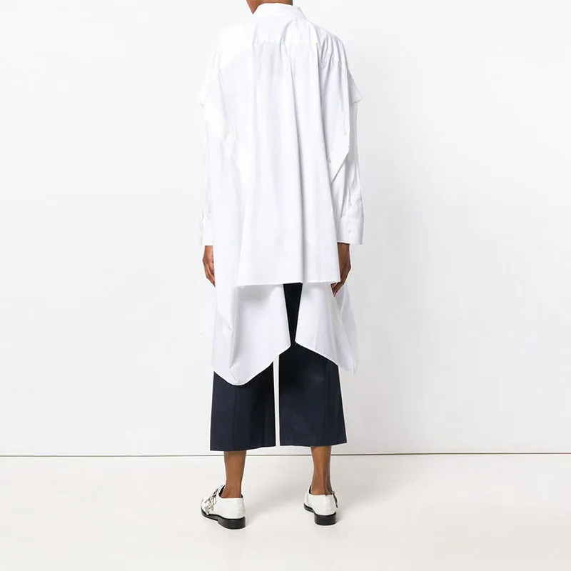 Women's Spring Long-Sleeved Loose Shirt