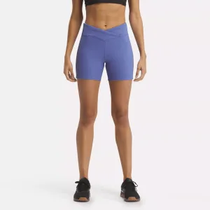 Women's Studio Ribbed High-Rise Bike Shorts