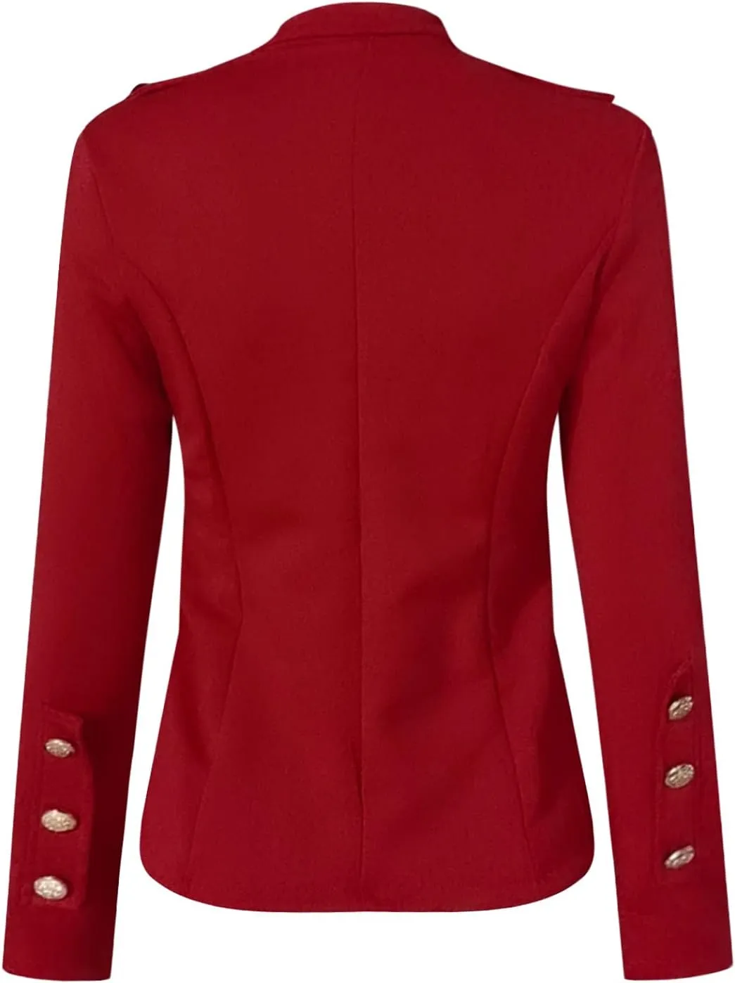 Women's Summer Blazer Button Long Sleeves Comfort Fit Elegant Temperament Comfy Dressy Trendy Suit Jackets