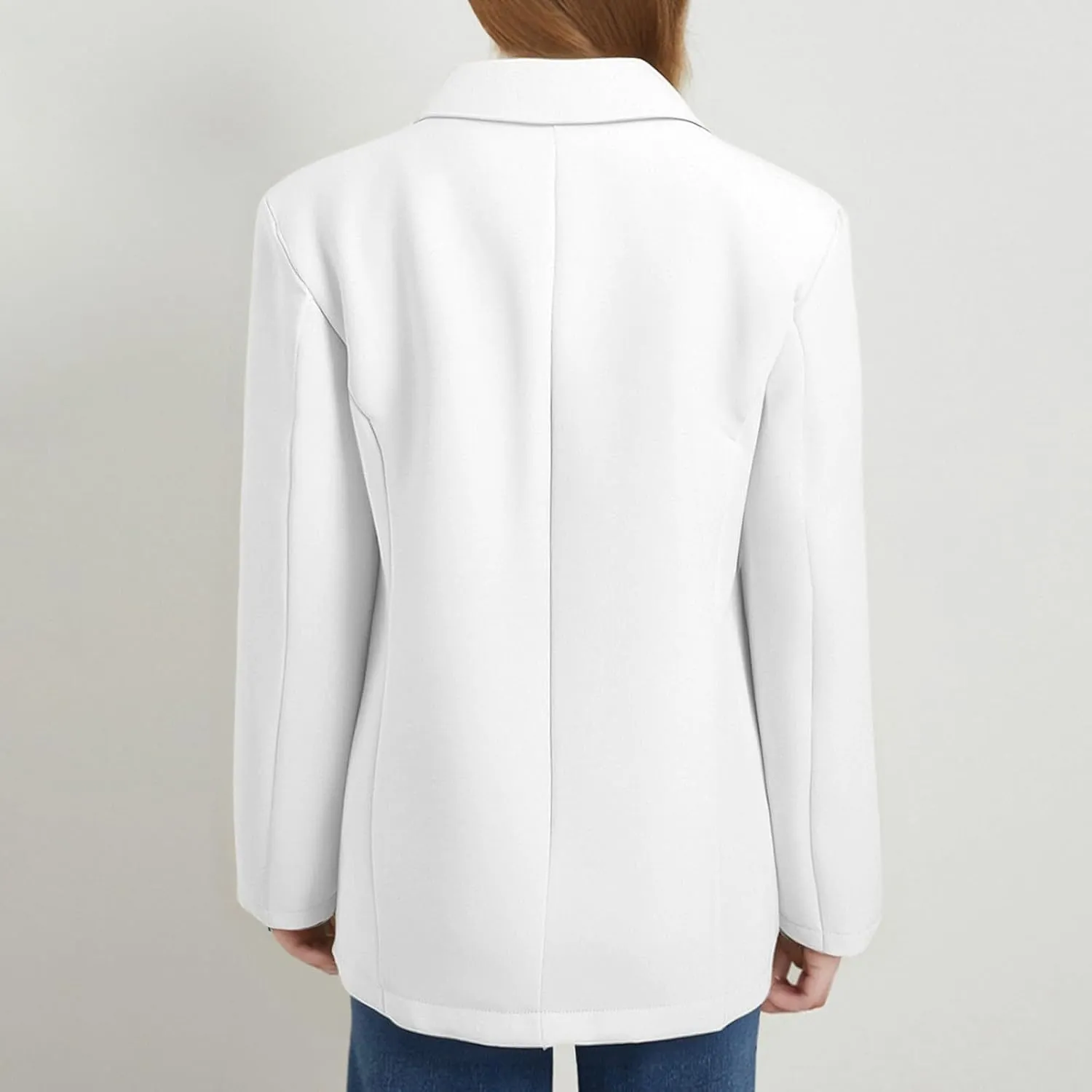Women's Summer Blazer Lapel Sleeveless Pocket Dressy Casual Business Convenient Comfort Fit Fashion Suit Jackets