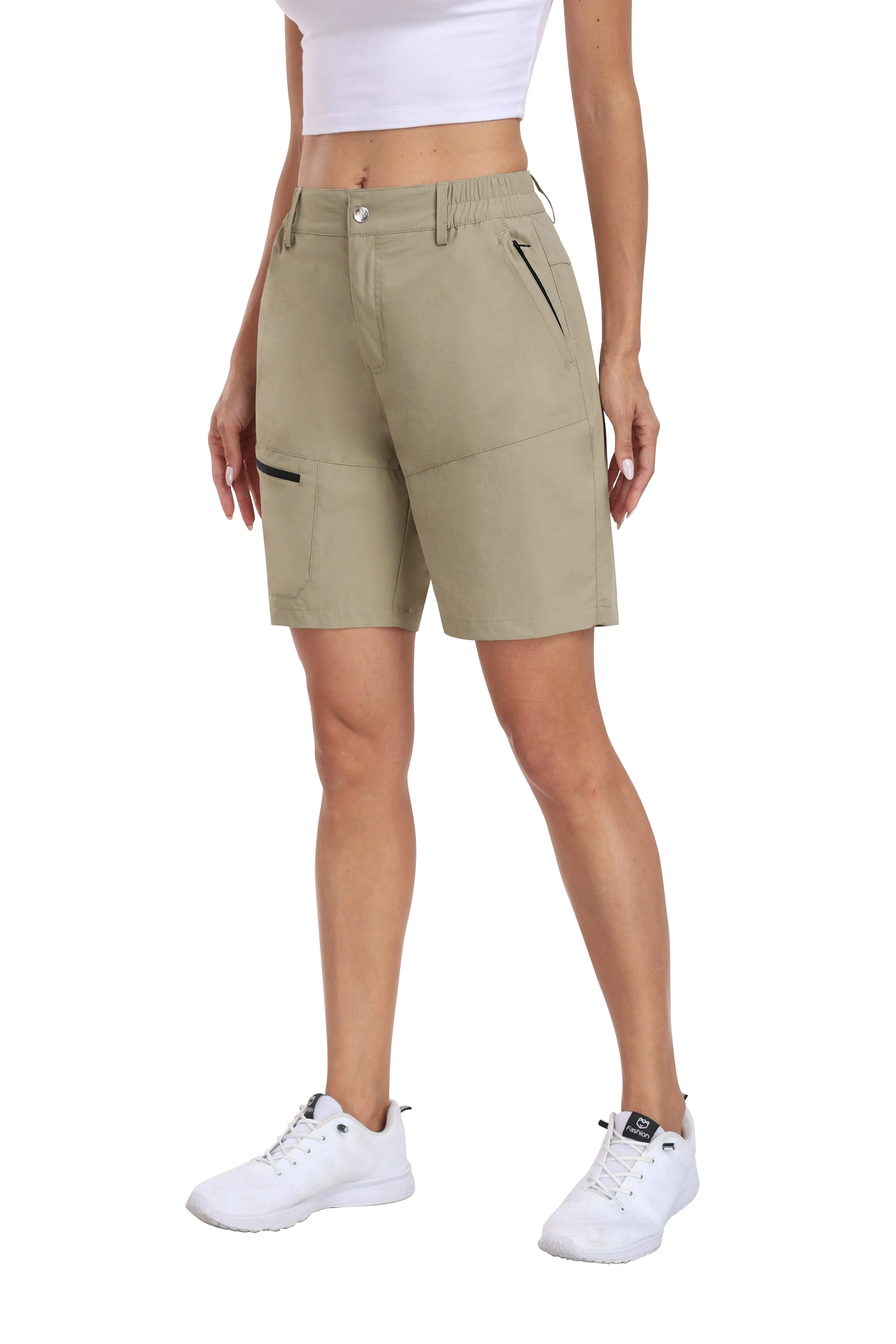 Women's summer outdoor hiking 7-inch shorts