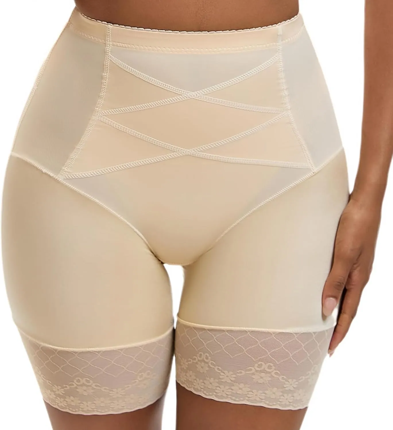 Women's Tummy Control High Waisted Panties Thigh Slimming Shorts Comfort Fit Body Shaper Shapewear Underwear