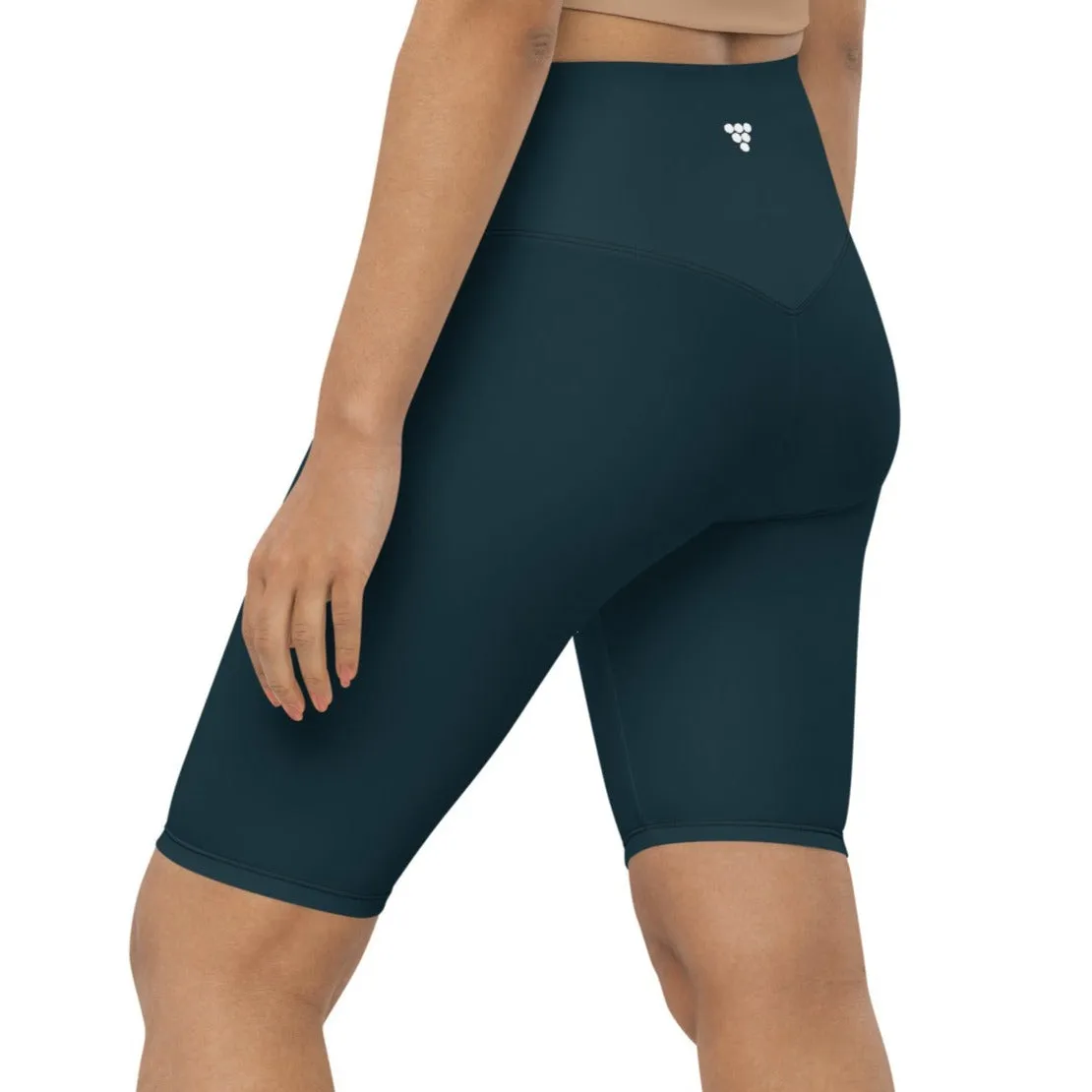 Women's UPF Long Swim Shorts SUP Paddle Board Swim Jammers - Seychelles Blue