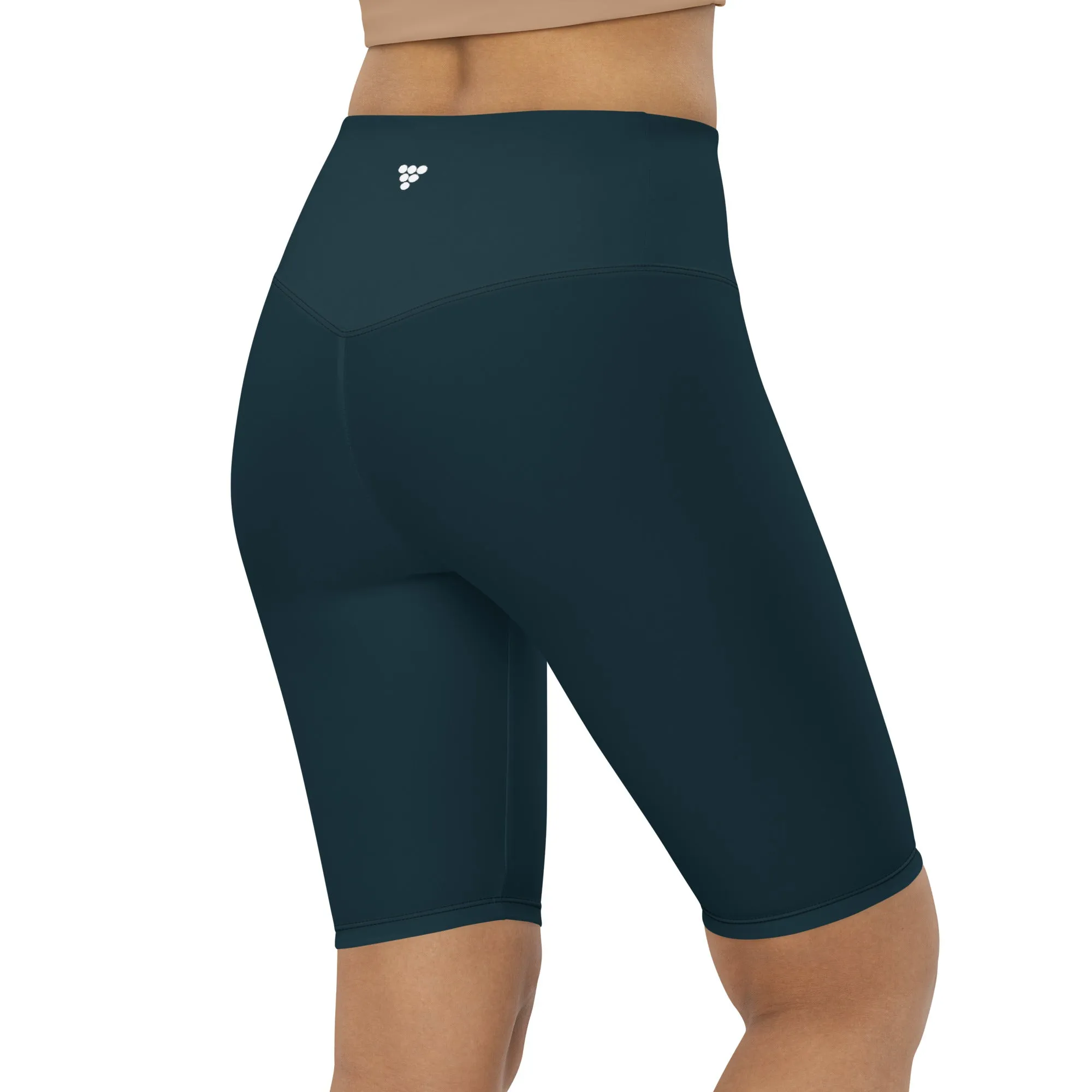 Women's UPF Long Swim Shorts SUP Paddle Board Swim Jammers - Seychelles Blue