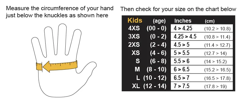 XTM Zima II Kids Snow Glove