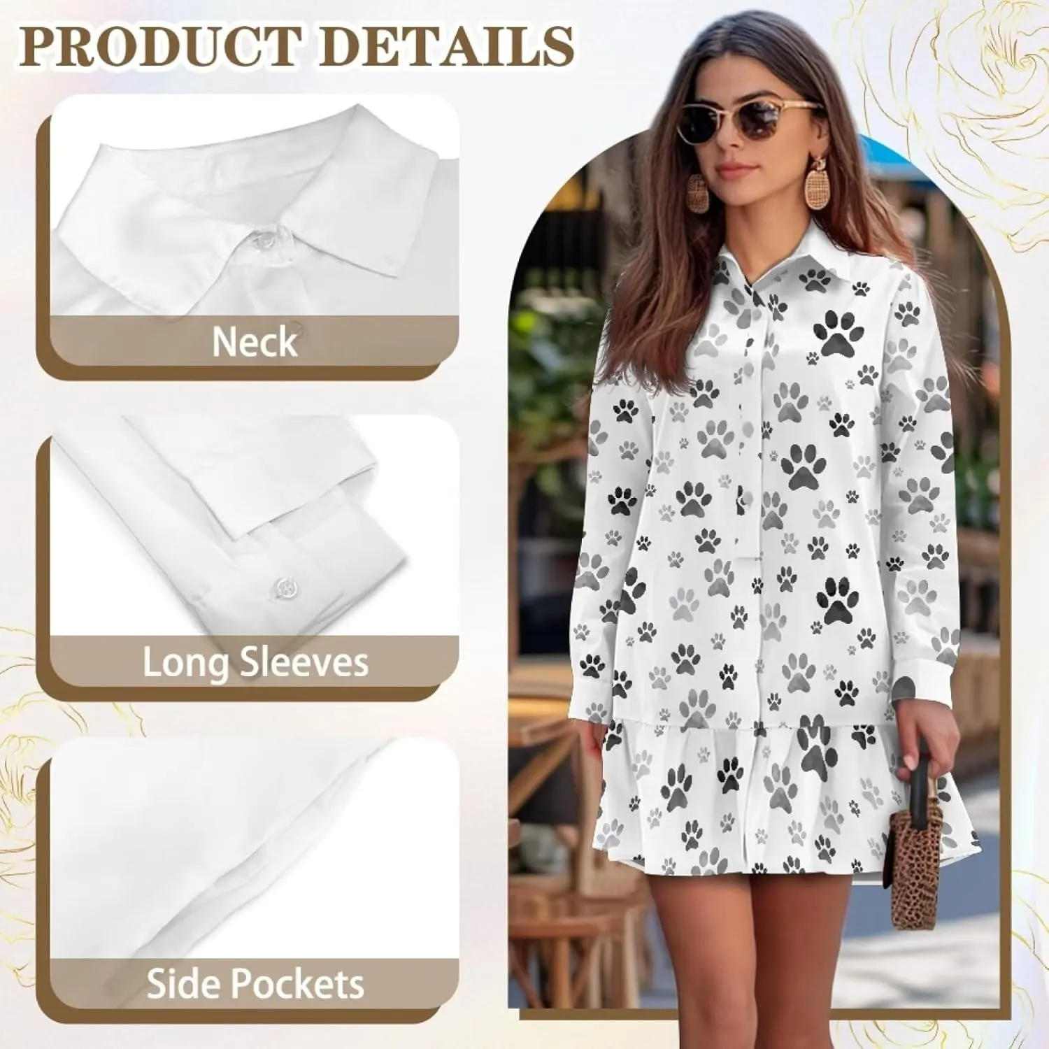 Yewattles Womens 2024 Fall Long Sleeve Pullover Tops V Neck Fit Soft Sweatshirt Dress Casual Mini Dresses for Sport Work