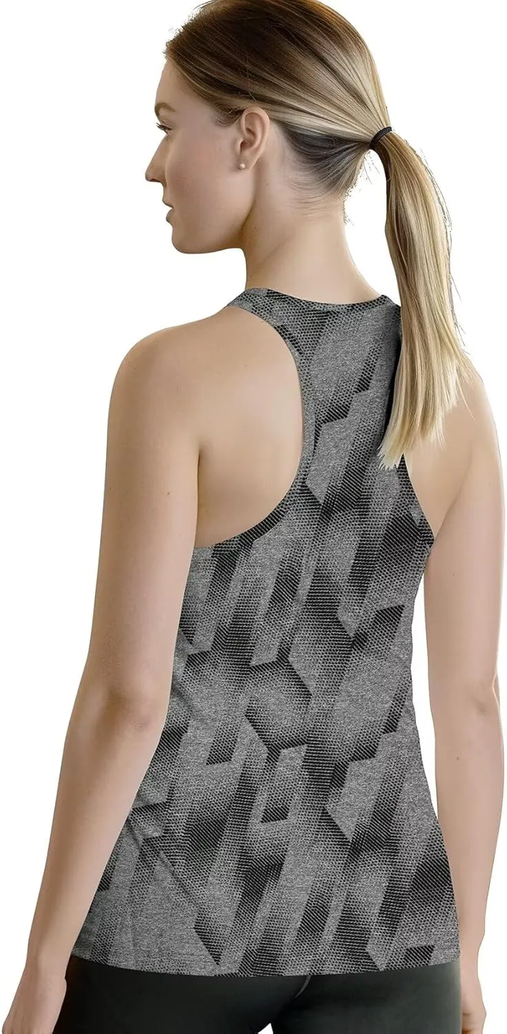 Zengjo Athletic Tank Tops for Women Moisture Wicking Running Gym Sports Tanks