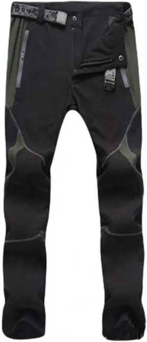 ZHUER Hiking Pants for Men Lightweight Waterproof Work Pants Lightweight Cargo Pants Outdoor Mountain Pant Fishing Camping